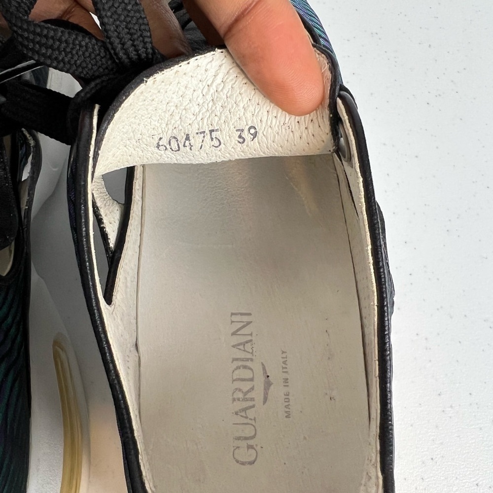 Alberto Guardiani Leather Sneakers size 9 - Picture 12 of 12